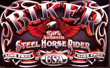 Biker flag