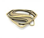 belt buckle, Superman Bronze color 