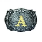 belt buckle,Letter A