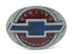 belt buckle,Genuine Chevrolet logo