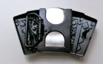 belt buckle,Playing card lighter Biker Motorcycle