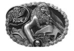 belt buckle, Wild Ride Fashion Biker Motorcycle Choppers