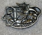 belt buckle, Live to Ride Ride to Live Flying eagle 