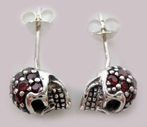 Silver earring